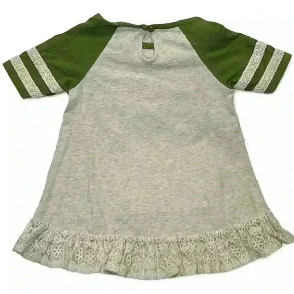 Emily Rose - Olive Green/Cream Owl shirt- Girl’s 3T - Picture 2 of 3